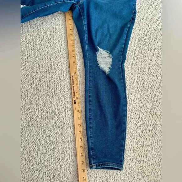 Good American Always  1-Size-Fits-4 Jeans Women’s Plus Sizes 14-18 - Picture 8 of 10